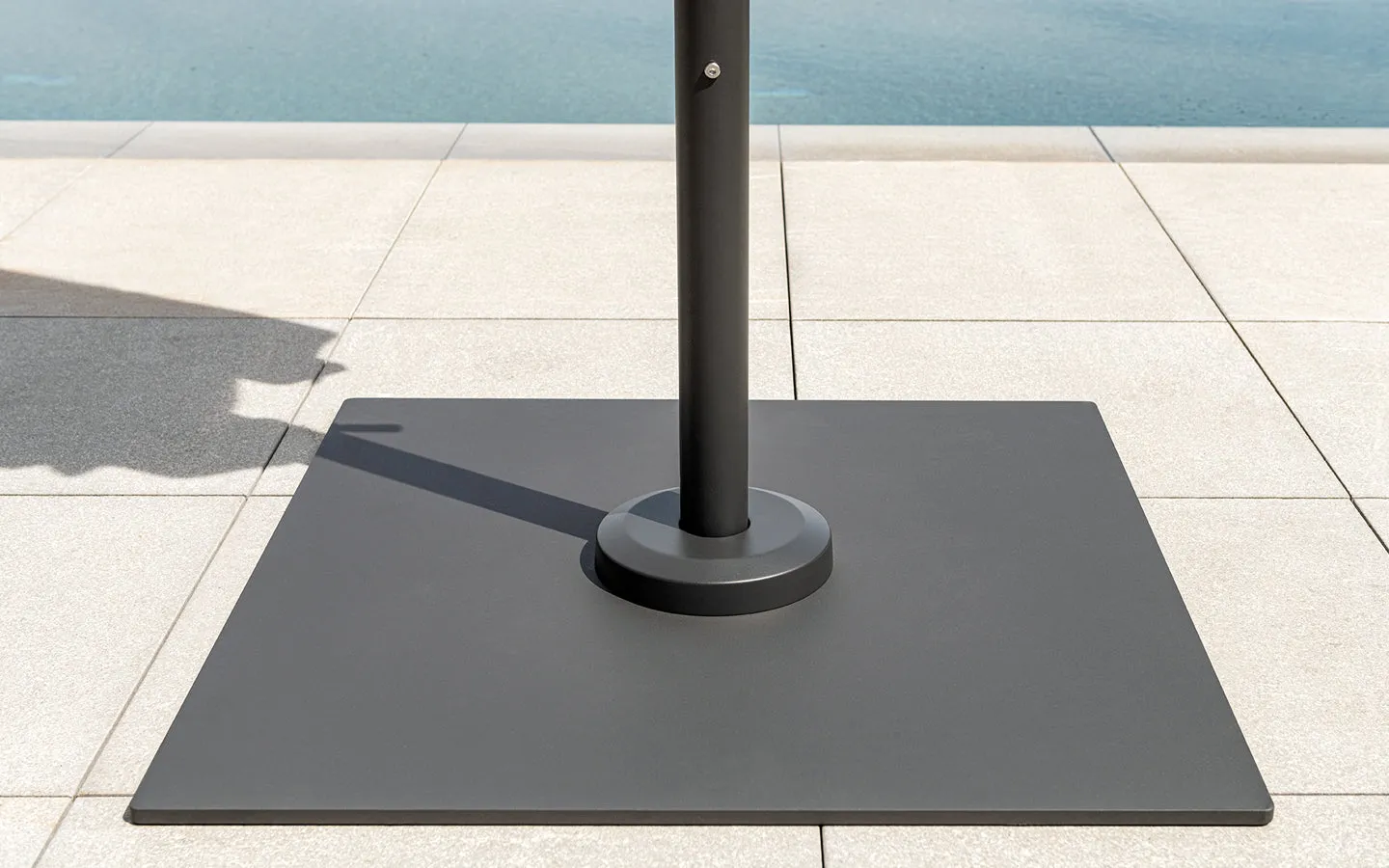 10 ft Square Atlas Umbrella by Shademaker