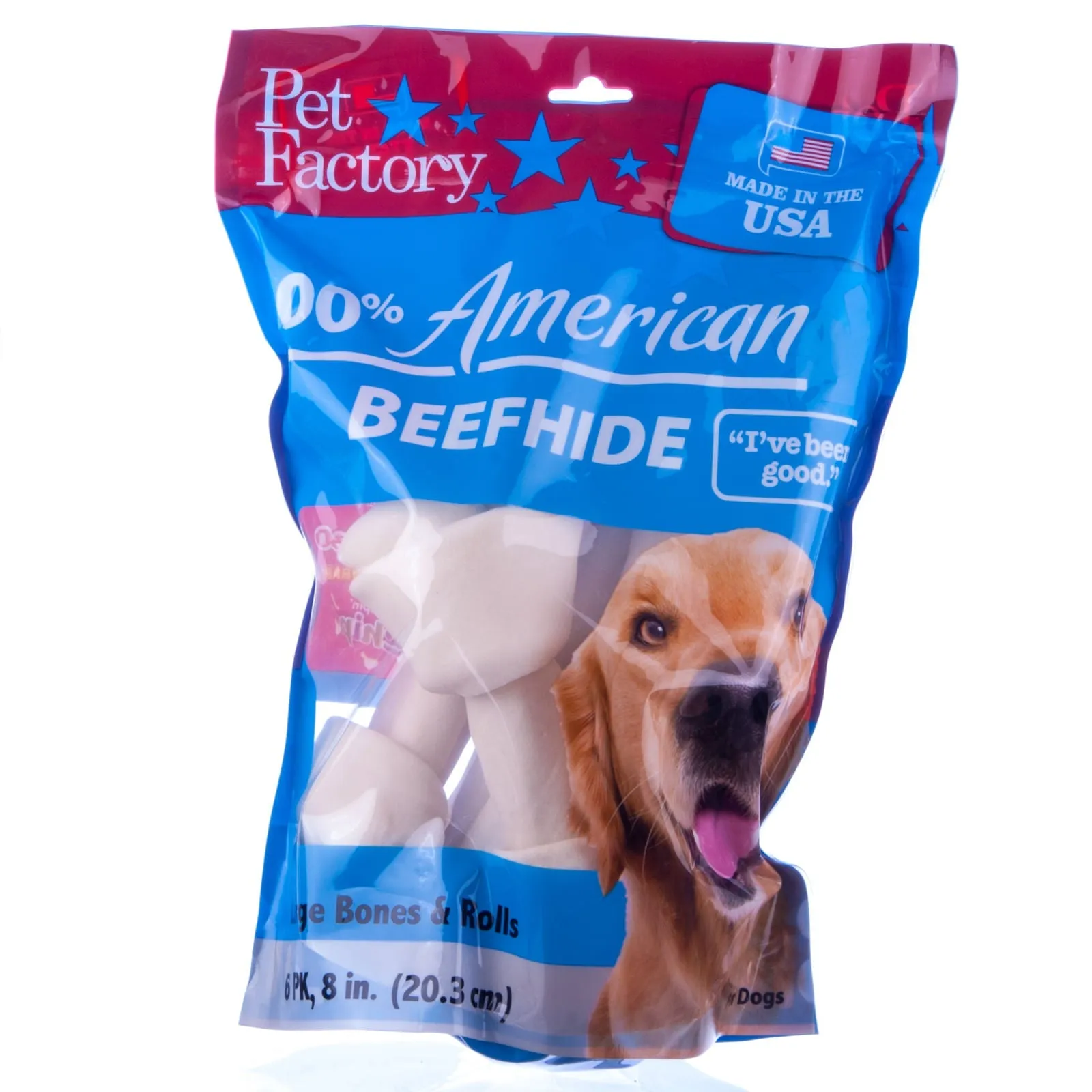 100% American Beefhide, Assorted Chews