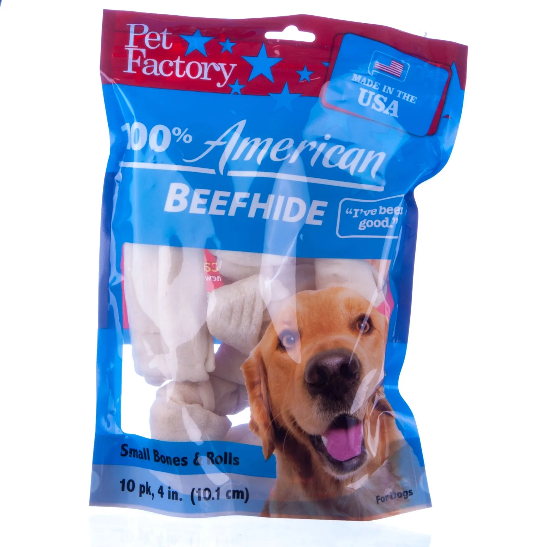 100% American Beefhide, Assorted Chews