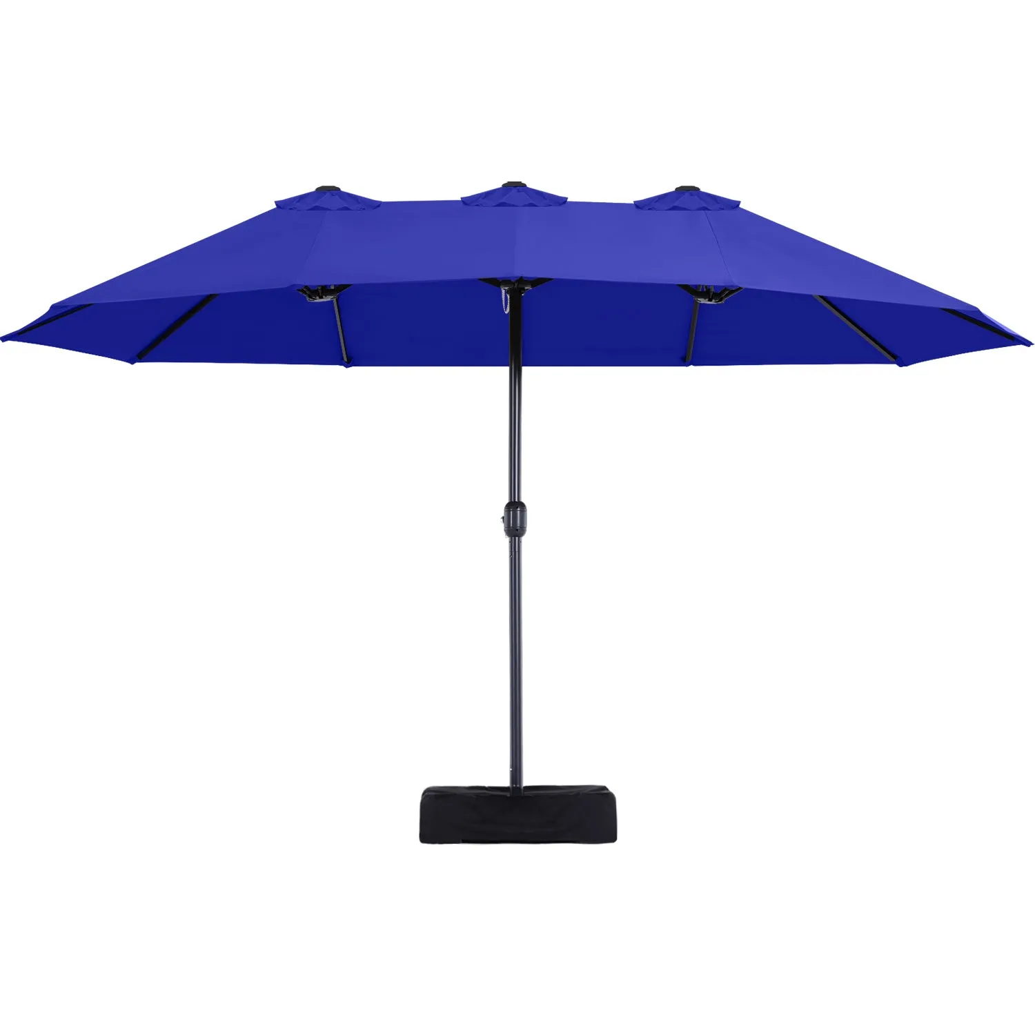 15FT Patio Outdoor Umbrella Double Sided Large Umbrella
