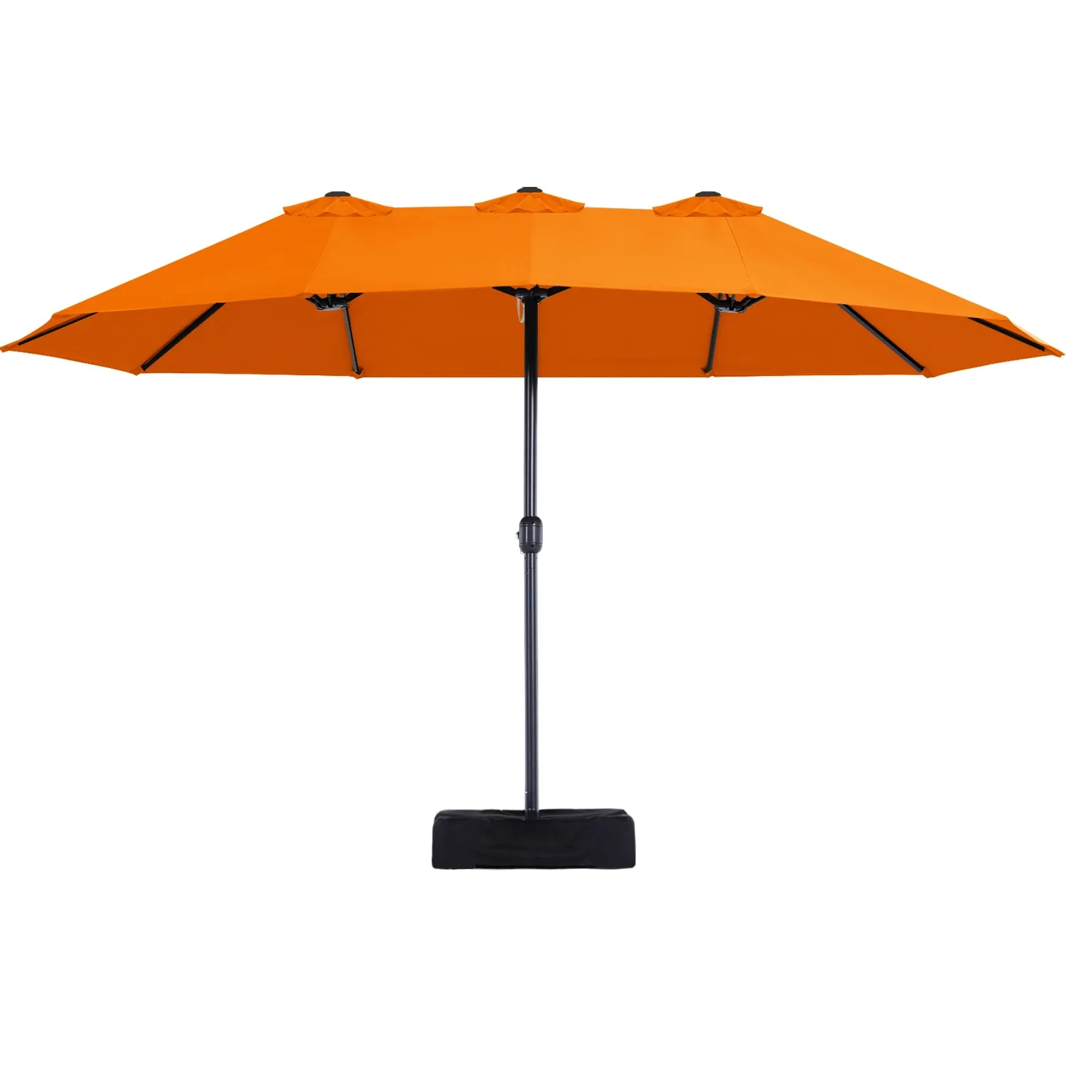 15FT Patio Outdoor Umbrella Double Sided Large Umbrella