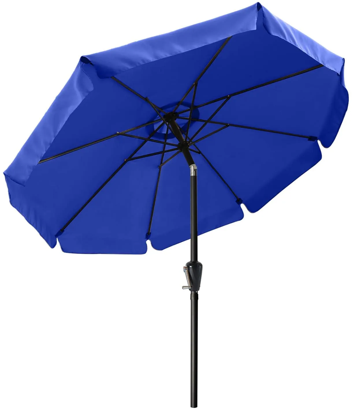 ABCCANOPY Outdoor Table Market Umbrella with Push Button Tilt and Crank for Patio Pool