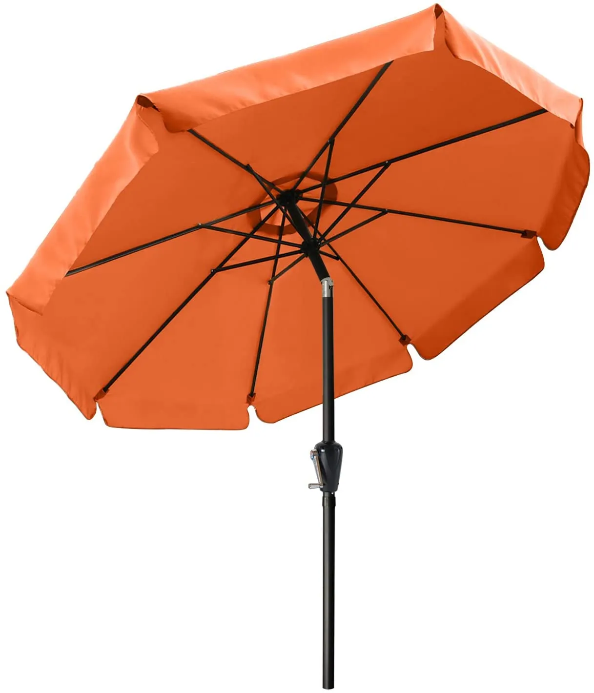 ABCCANOPY Outdoor Table Market Umbrella with Push Button Tilt and Crank for Patio Pool