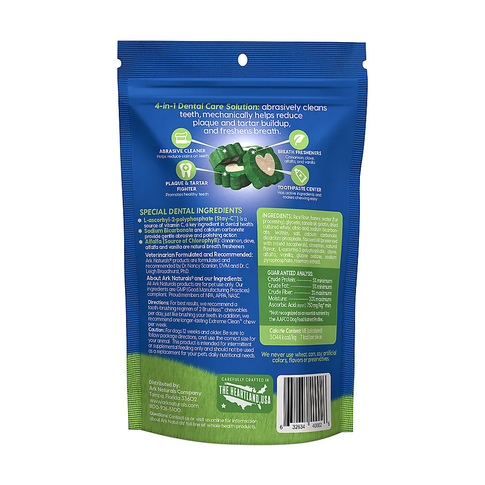 Ark Naturals Brushless Toothpaste Dog Dental Treats