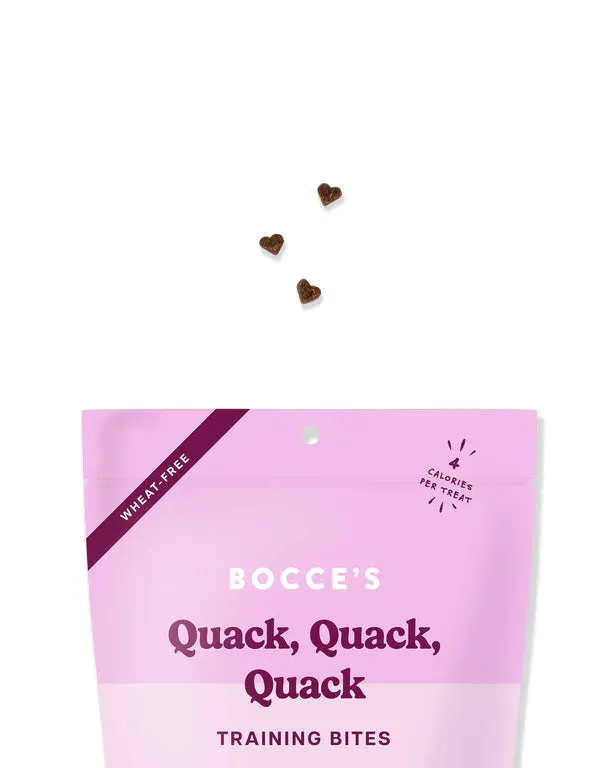 Bocce's Bakery Training Bites Quack Quack Quack