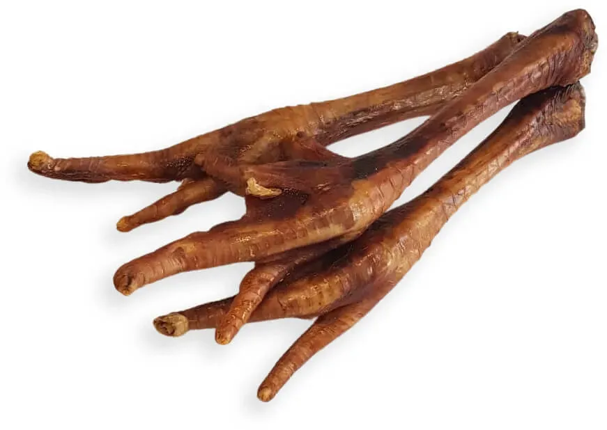 Brown's Natural Dog Treats | Turkey Feet x 3