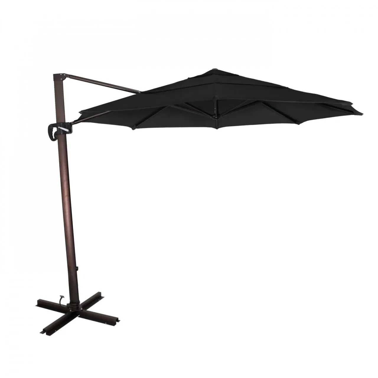 California Umbrella Cali Series 11 ft Patio Umbrella - Residential Grade with Side Tilt and Crank Lift