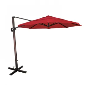 California Umbrella Cali Series 11 ft Patio Umbrella - Residential Grade with Side Tilt and Crank Lift