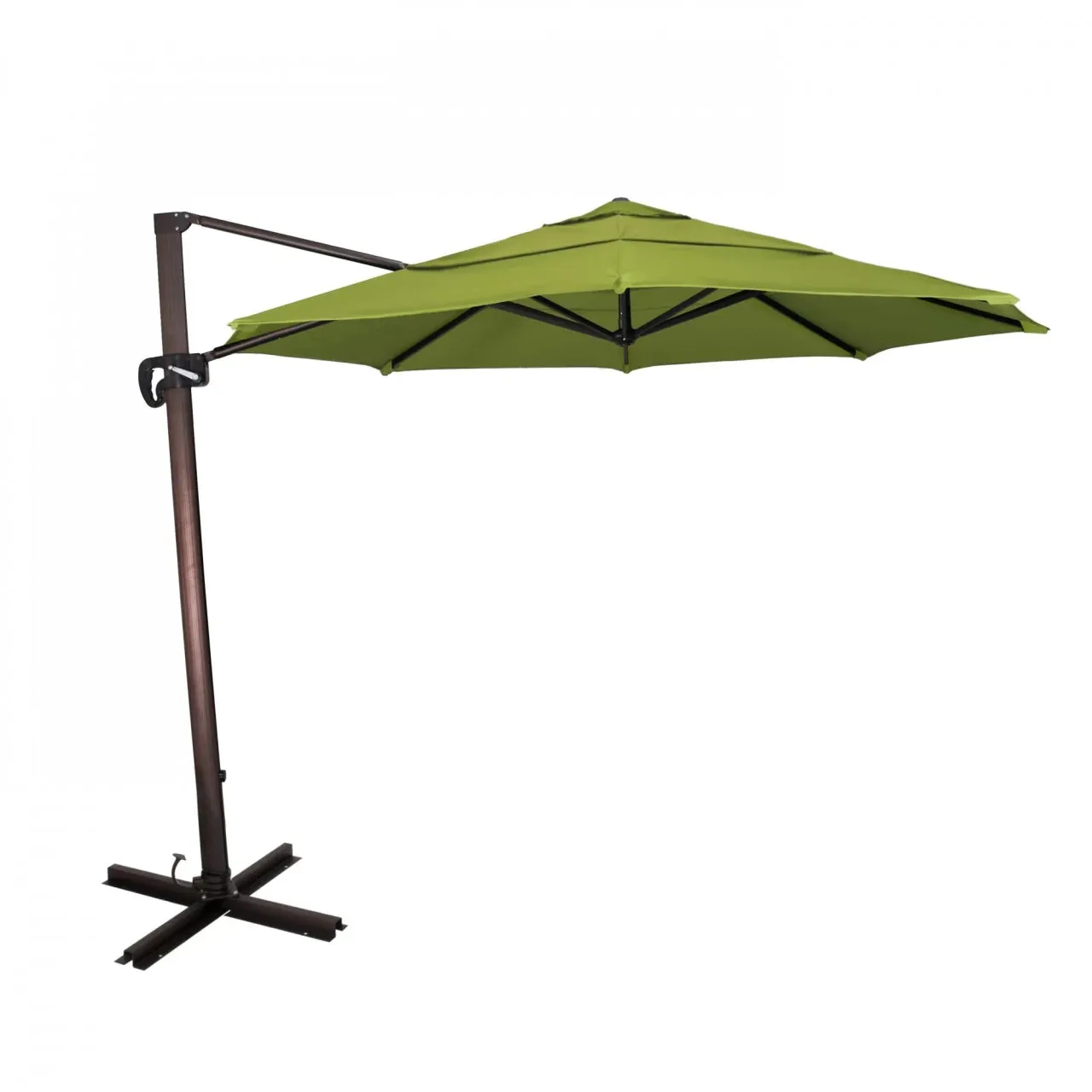 California Umbrella Cali Series 11 ft Patio Umbrella - Residential Grade with Side Tilt and Crank Lift