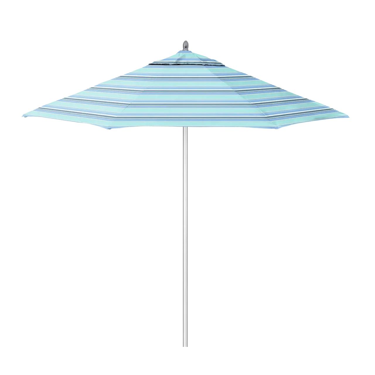 California Umbrella Rodeo Series 9 ft Commercial Patio Umbrella - Sturdy Aluminum Pole with Pulley Lift