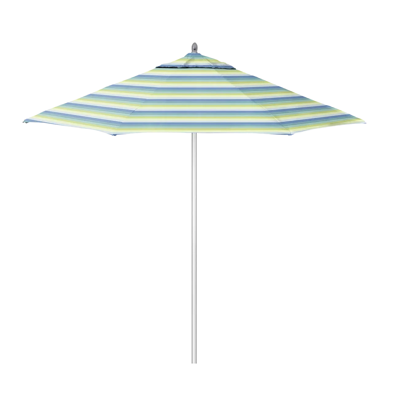 California Umbrella Rodeo Series 9 ft Commercial Patio Umbrella - Sturdy Aluminum Pole with Pulley Lift