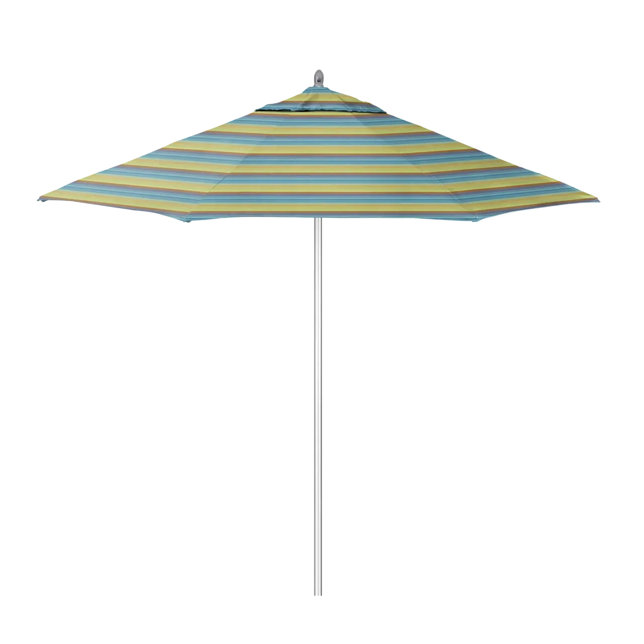 California Umbrella Rodeo Series 9 ft Commercial Patio Umbrella - Sturdy Aluminum Pole with Pulley Lift
