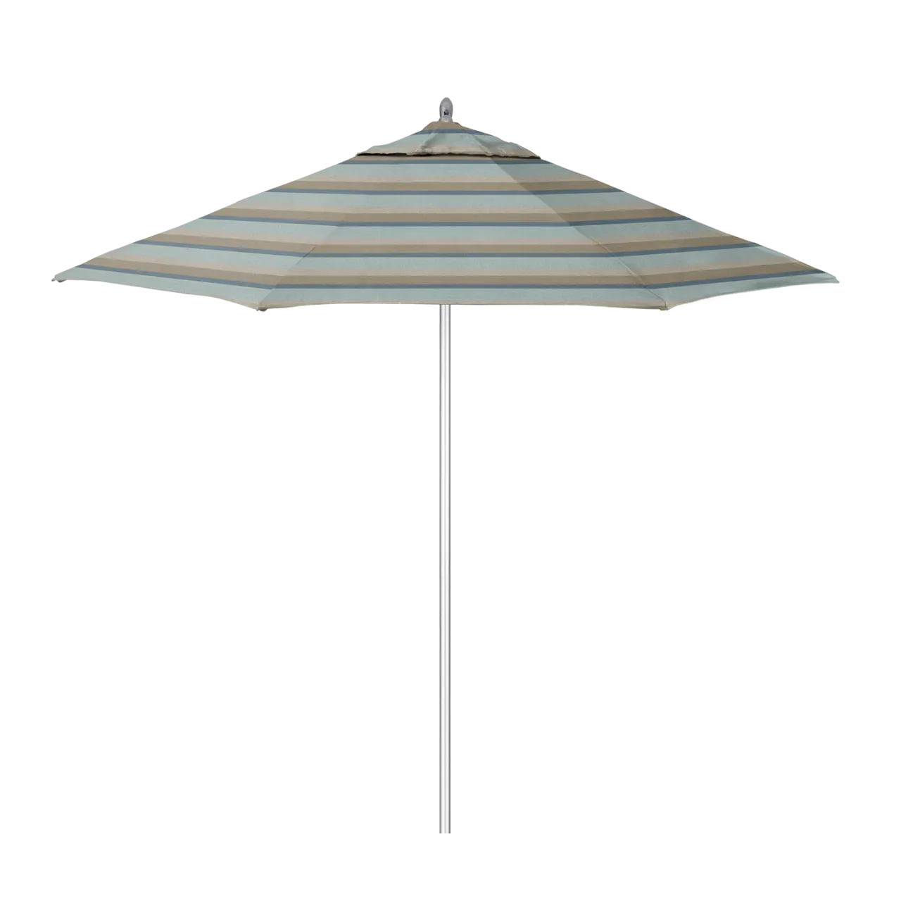 California Umbrella Rodeo Series 9 ft Commercial Patio Umbrella - Sturdy Aluminum Pole with Pulley Lift