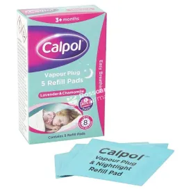 Calpol Vapour Plug Refill Pads - Lavender & Chamomile