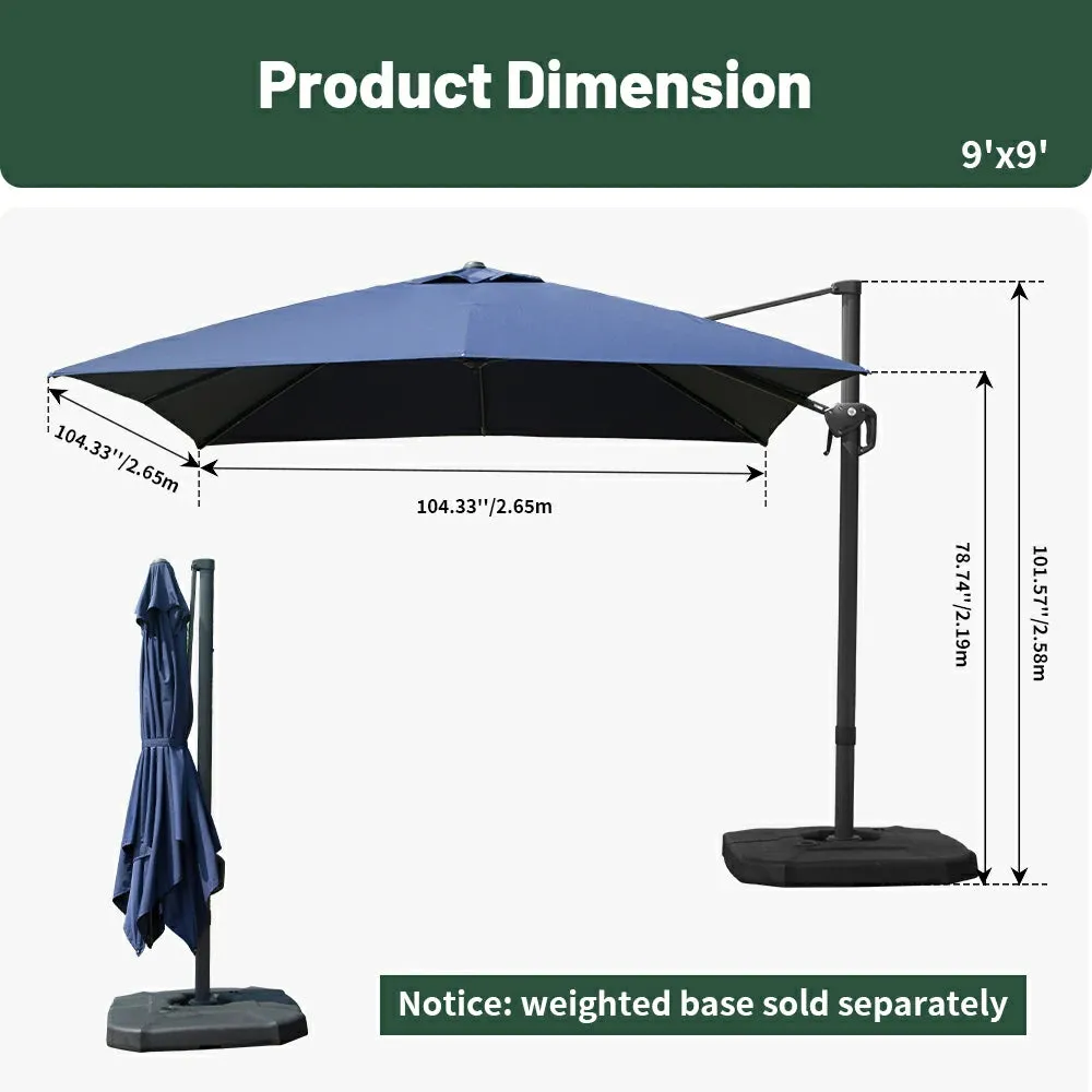 Cantilever Umbrella- Single Top