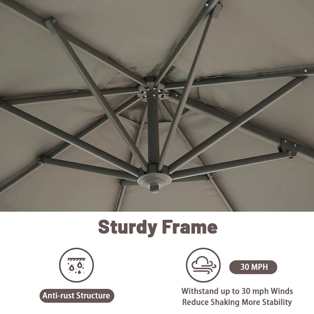 Cantilever Umbrella- Single Top