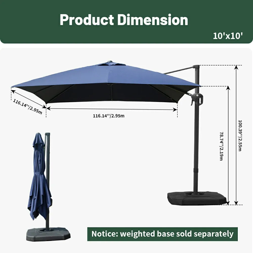 Cantilever Umbrella- Single Top