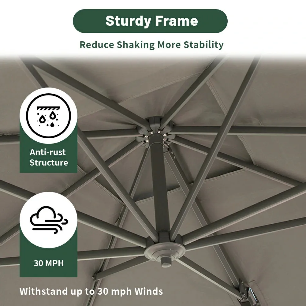 Cantilever Umbrella- Single Top