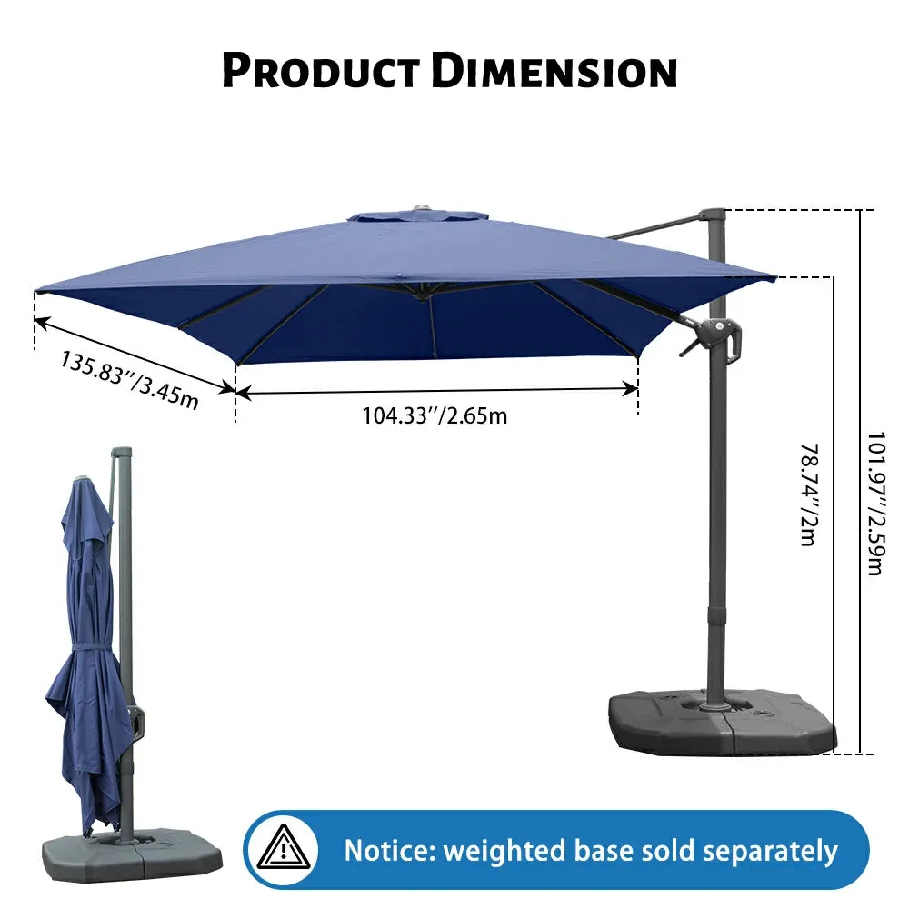 Cantilever Umbrella- Single Top