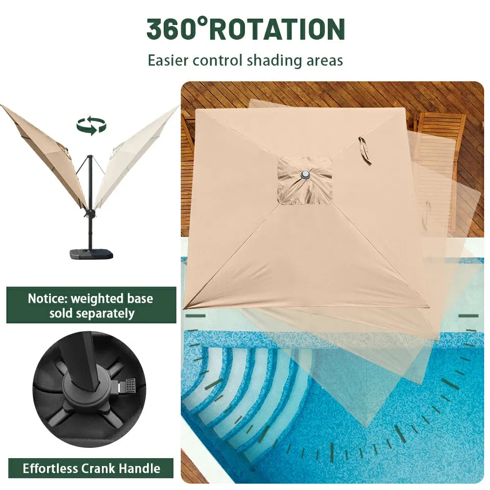 Cantilever Umbrella- Single Top