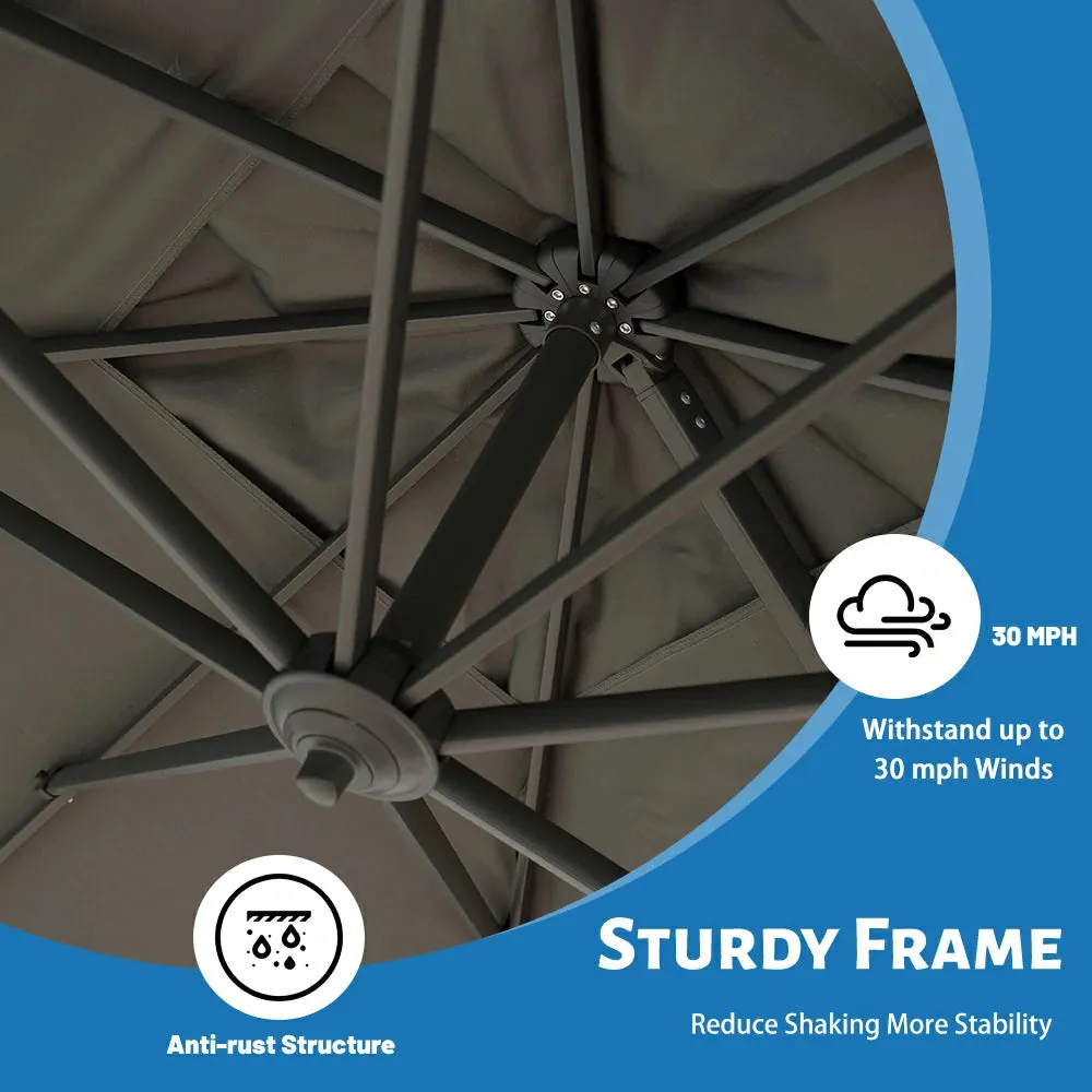 Cantilever Umbrella- Single Top