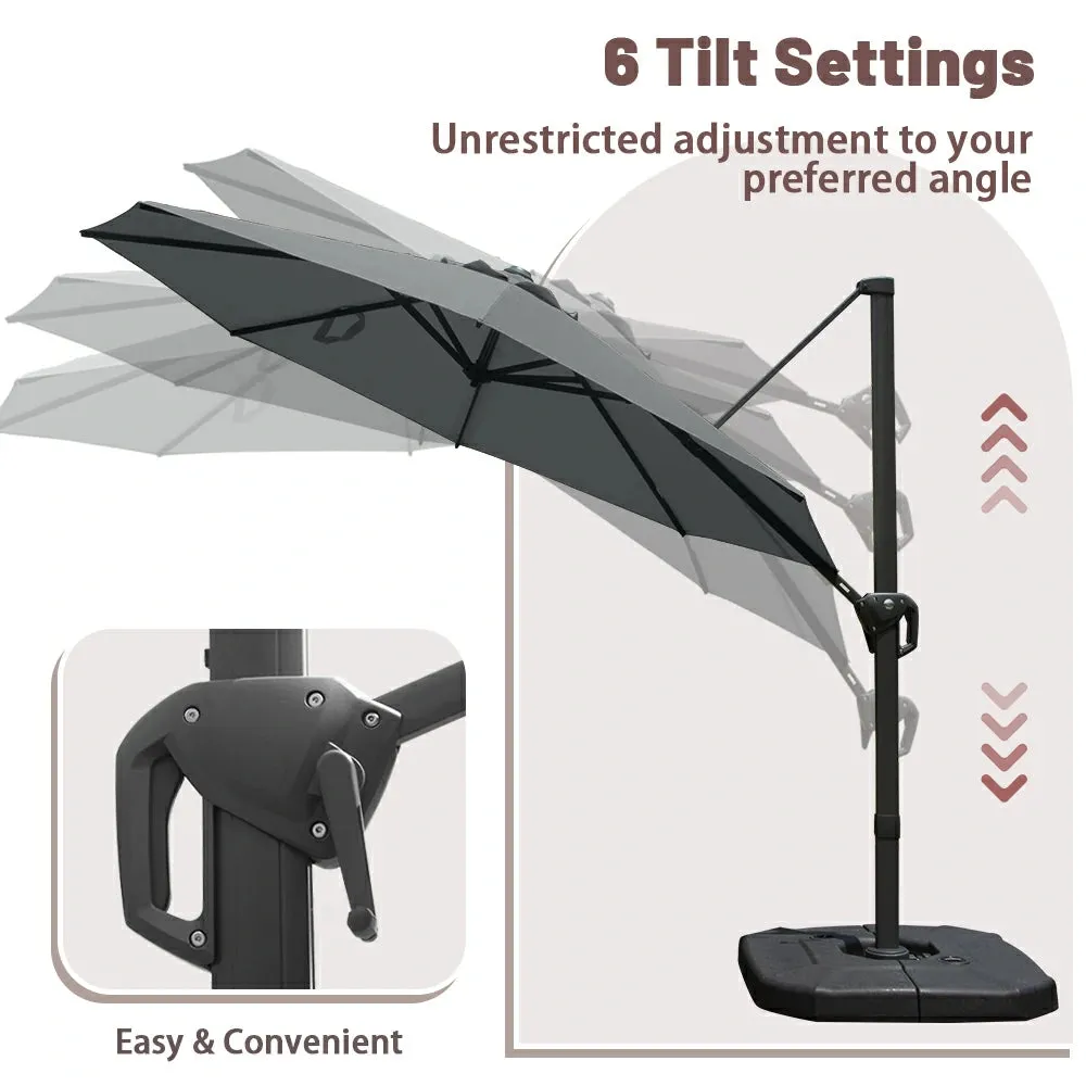Cantilever Umbrella- Single Top