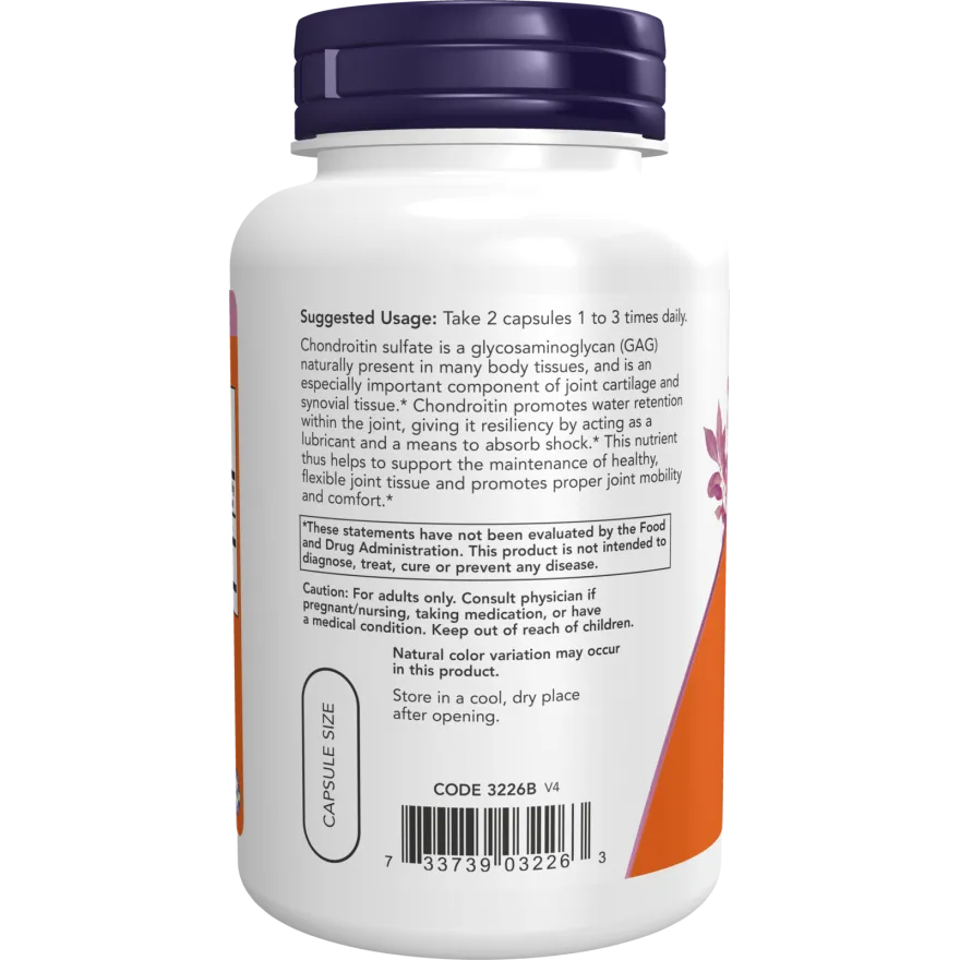 Chondroitin Sulfate 600 mg Capsules