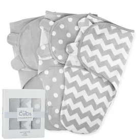 Comfy Cubs - Baby Easy Swaddle Blankets 3 Pack