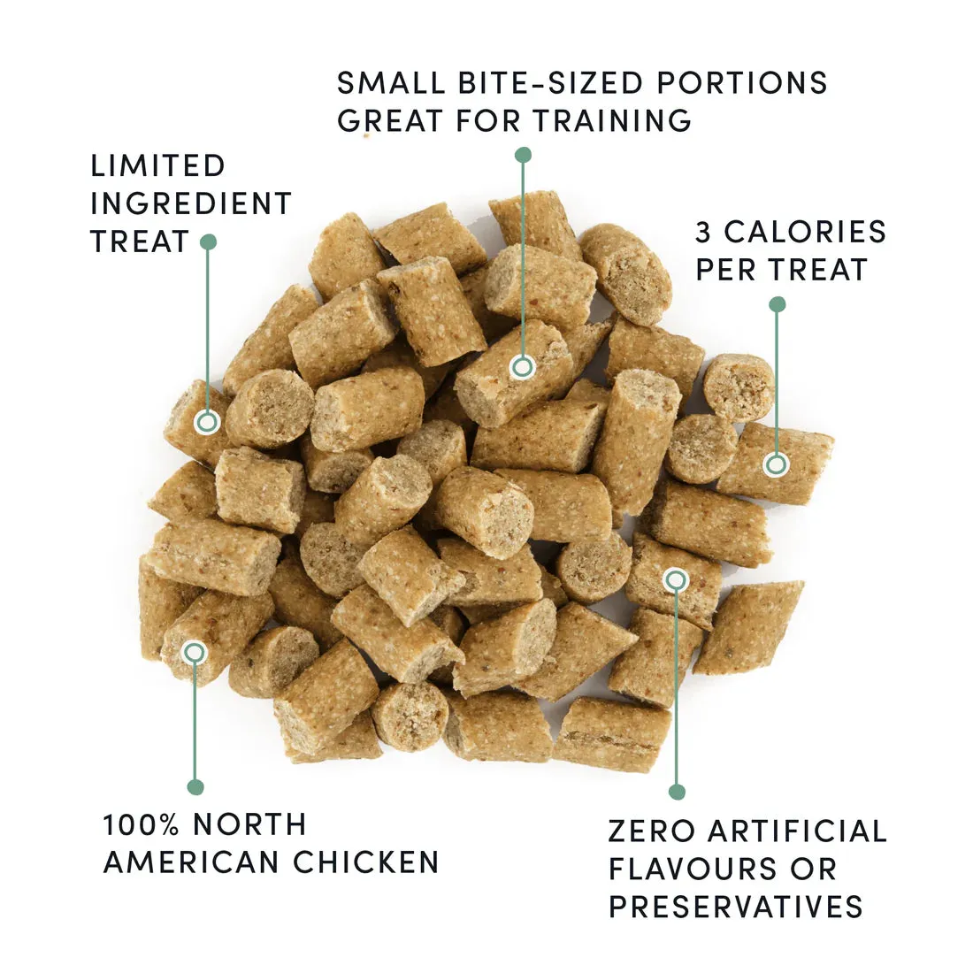 Crumps - Mini Trainers - Chicken Dog Treats