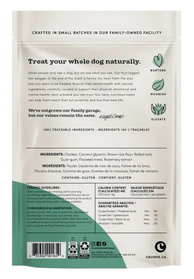 Crumps - Mini Trainers - Chicken Dog Treats