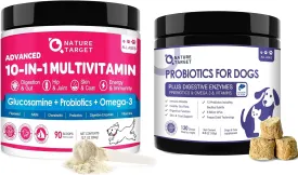 Dog Vitamins Powder with Probiotics for Dogs