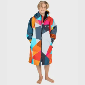 dryrobe Kids Advance Long Sleeve Changing Robe - Abstract Limited Edition