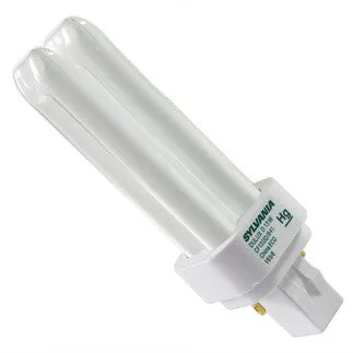 Eiko 49247 QT18/27-4P 18W Double Tube 4 Pin Base 2700K