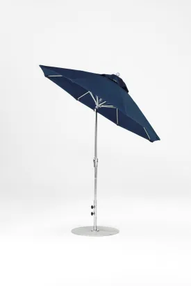 Frankford Quick Ship Monterey Market Fiberglass 7.5 Foot Wide Octagon Crank Auto Tilt Umbrella