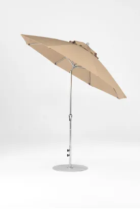 Frankford Quick Ship Monterey Market Fiberglass 9 Foot Wide Octagon Crank Auto Tilt Umbrella