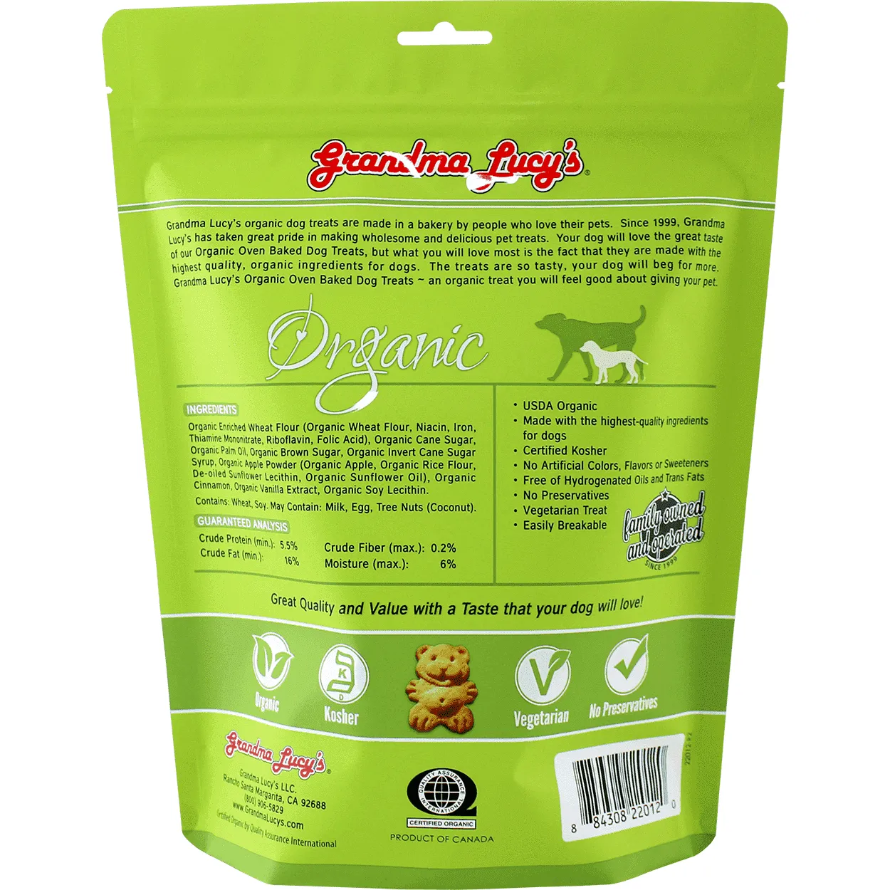 Grandma Lucy's Organic Baked Apple Treats