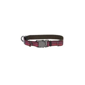 K9 Explorer® Reflective Adjustable Dog Collar, Berry Small