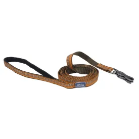 K9 Explorer® Reflective Dog Leash with Scissor Snap, Brown 5/8" x 6'