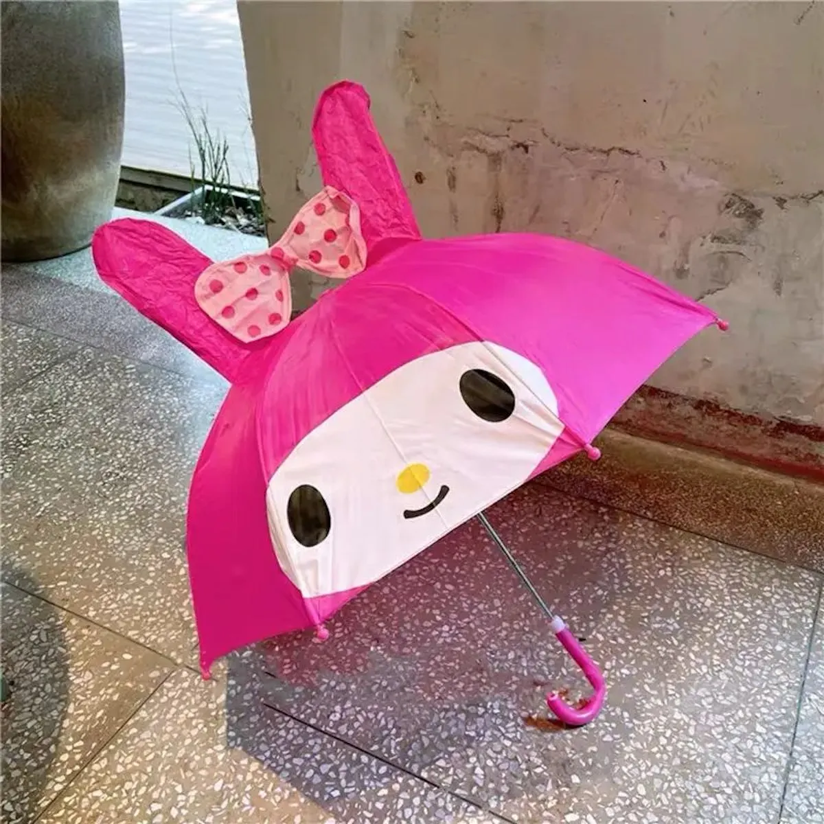 Kids Umbrella Cute Cartoon Hello Kitty Children's Stick Umbrella