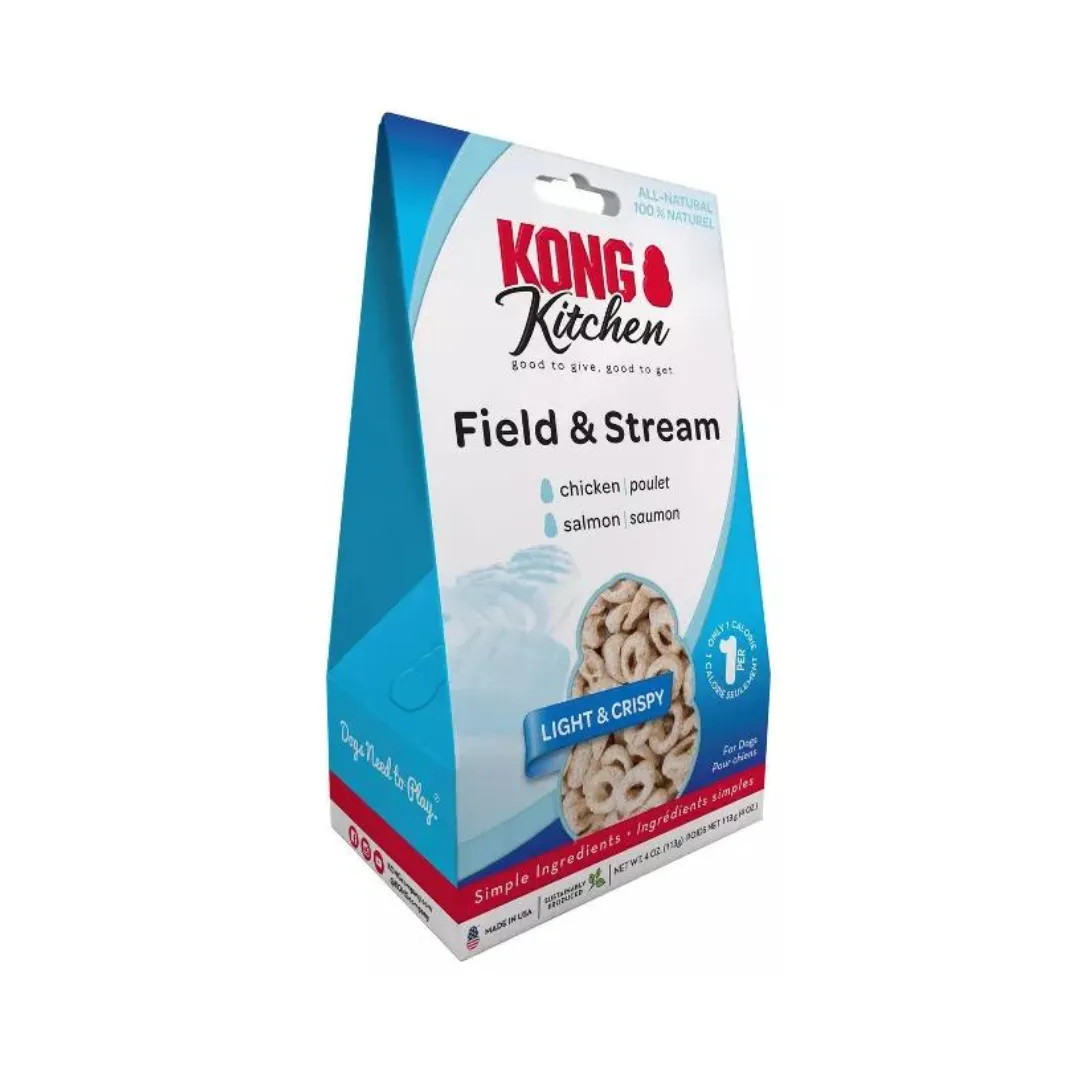 Kong Kitchen Light & Crispy Field and Stream Dog Treat