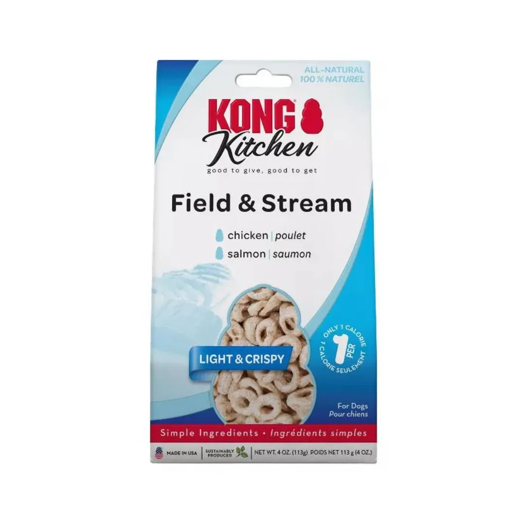 Kong Kitchen Light & Crispy Field and Stream Dog Treat
