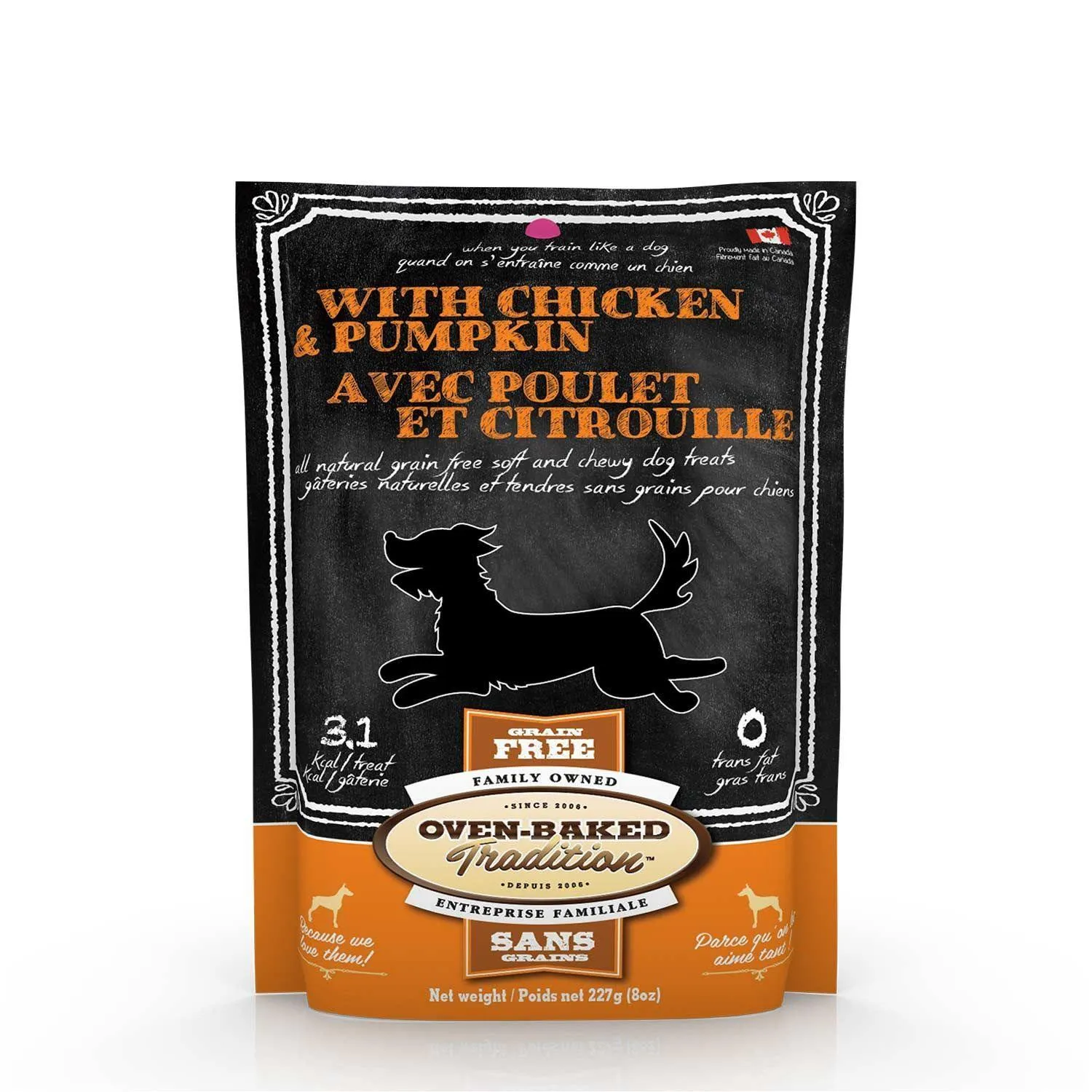 Oven-Baked Tradition Dog Treats Chicken & Pumpkin