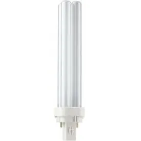 Philips 383174 PL-C 18W/830/2P/ALTO 18 watt PL-C 2-Pin Base 3000K Warm White CFL
