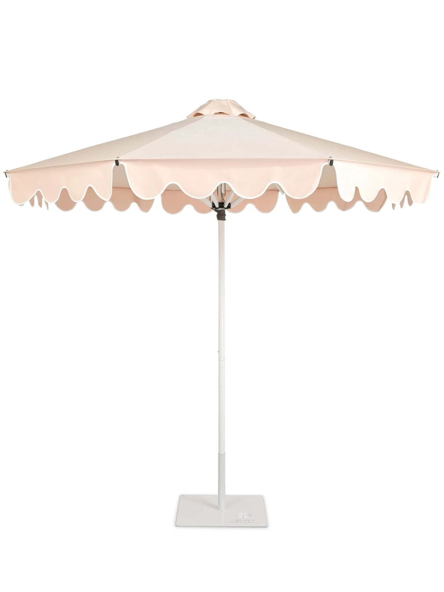 Round Scallop Valance - Champagne