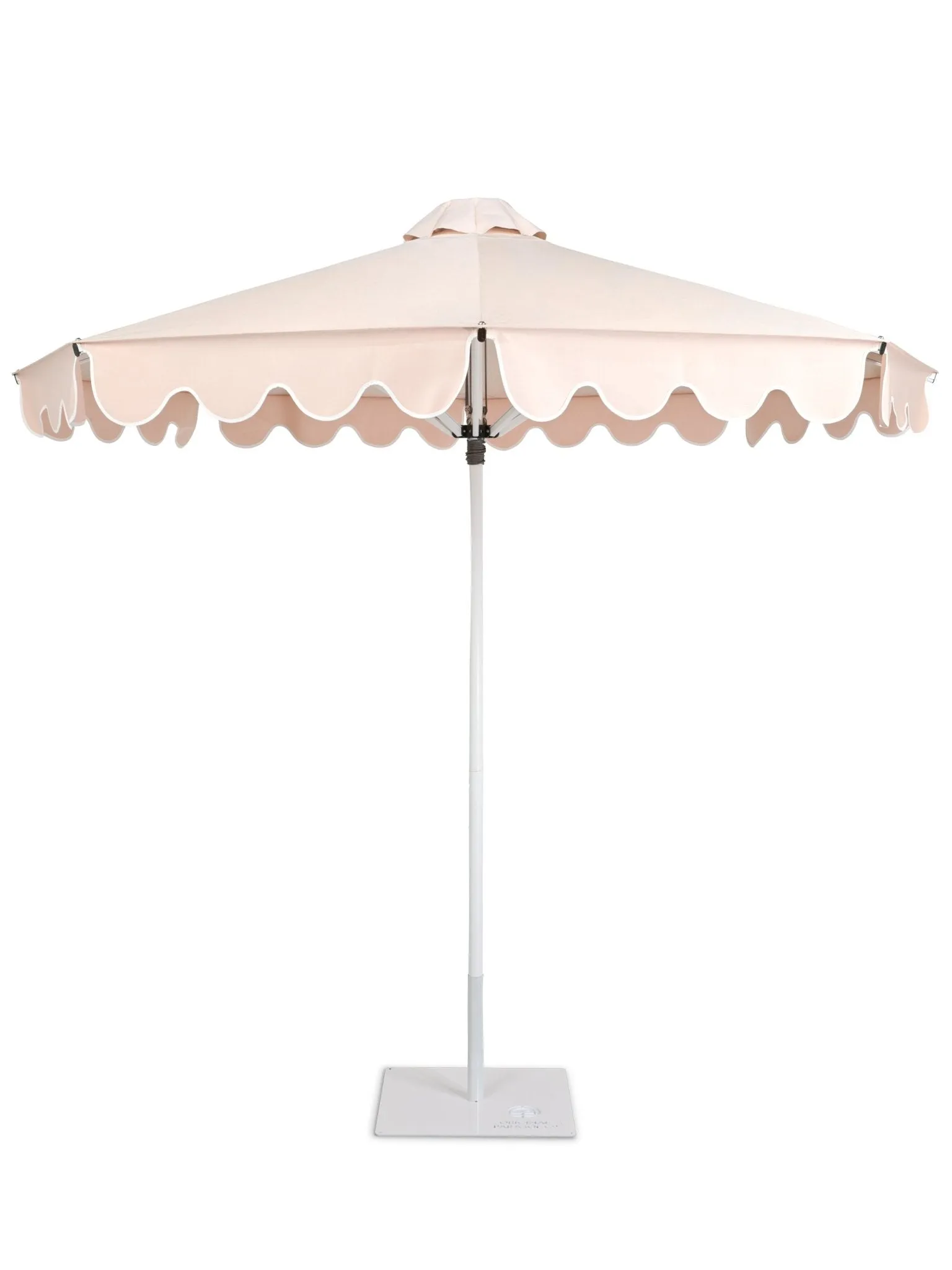 Round Scallop Valance - Champagne