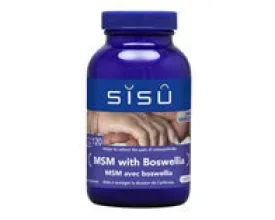 SISU OptiMSM 关节胶囊， MSM与乳香， 120粒 1482