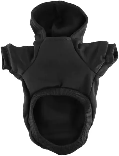Small Dog Pullover Hoodie, Cotton Fleece Pet Sweater for Dogs & Cats, Cozy Fashionable Winter Sweatshirt, Fits Yorkie, French Bulldog, Chihuahua, Puppy, Small to 2XL Sizes (Small)