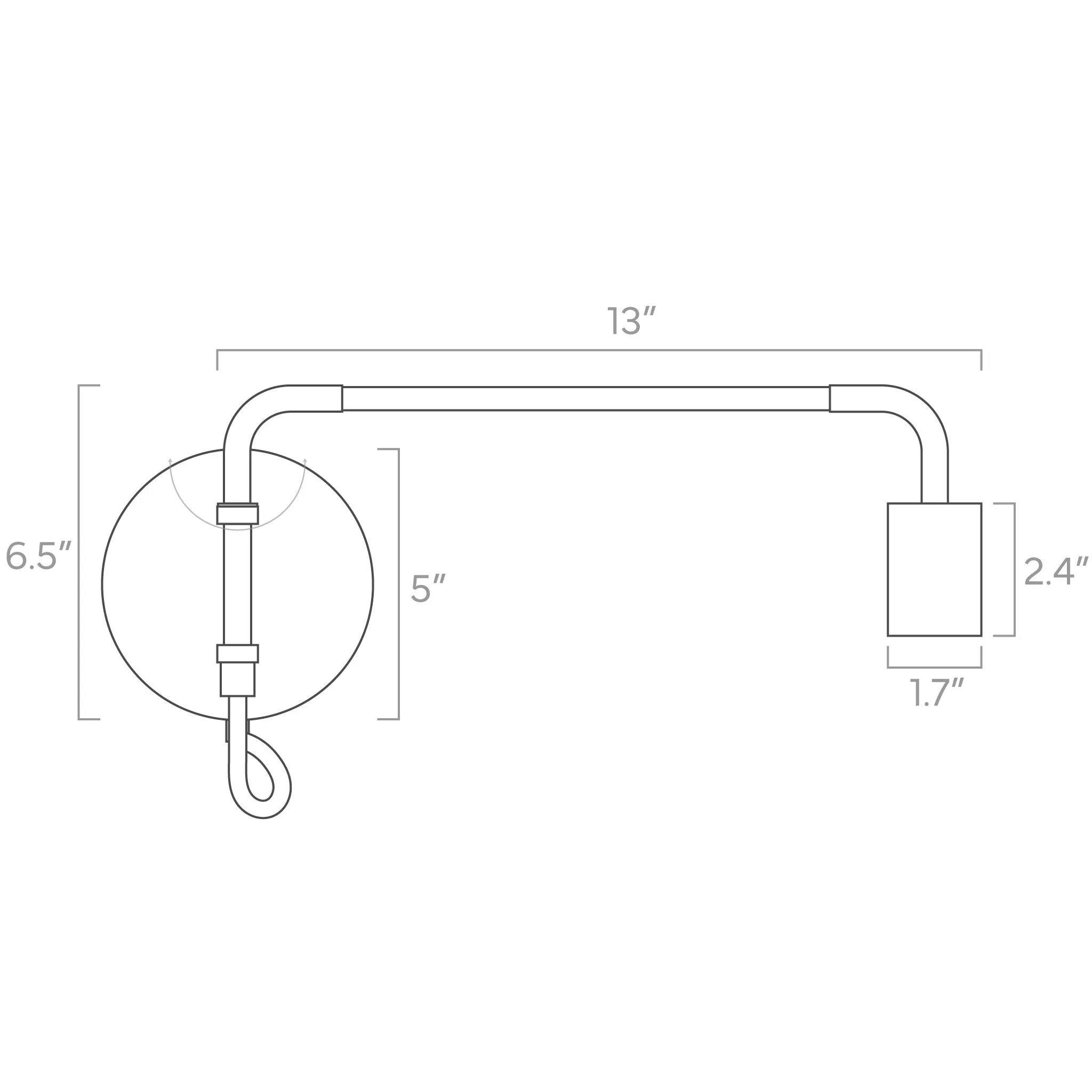Sway Plug-In Sconce