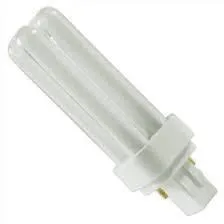 Sylvania 20941 CF26DD/E/827 26 Watt T4 4-Pin Base 2700K Soft White CFL