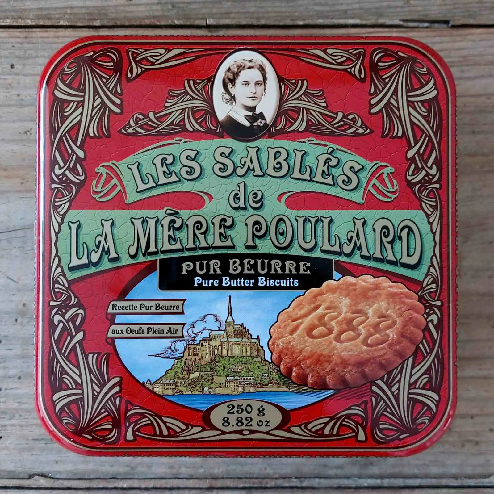Tin of Butter Biscuits